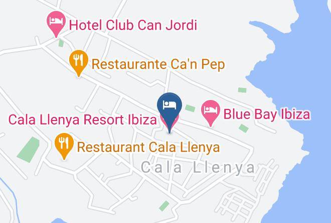 Baleares - Cala Llenya Resort Ibiza Maps