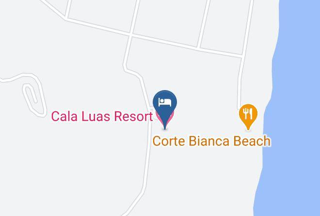 Nuoro - Cala Luas Resort Maps