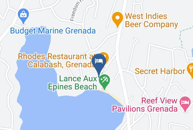Saint George S - Calabash Luxury Boutique Hotel Maps