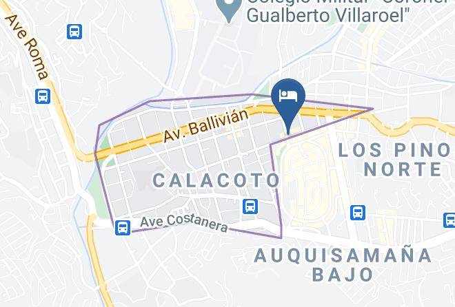 Murillo - Calacoto Habitaciones Maps