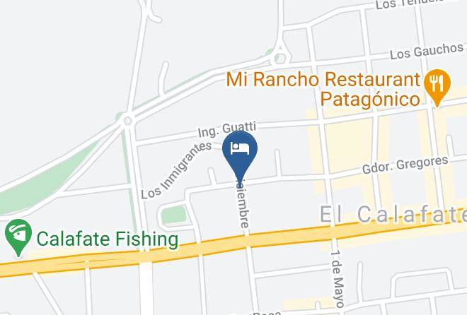 Lago Argentino - Calafate Parque Hotel Maps