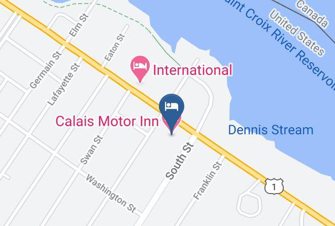 Washington - Calais Motor Inn Maps