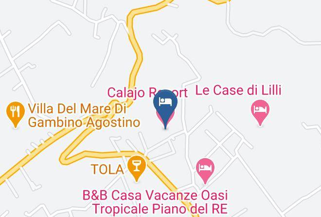 Palermo - Calajo Resort Maps