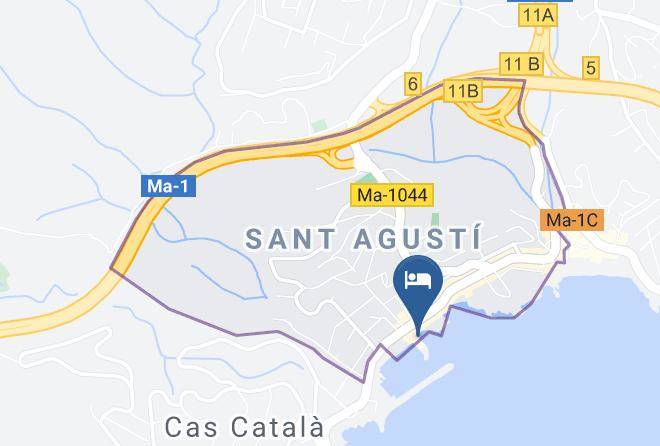 Baleares - Calanova Sports Residence Maps