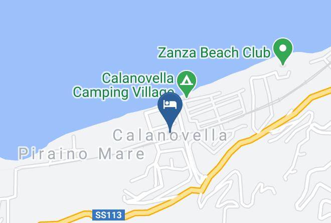 Messina - Calanovellamare Maps