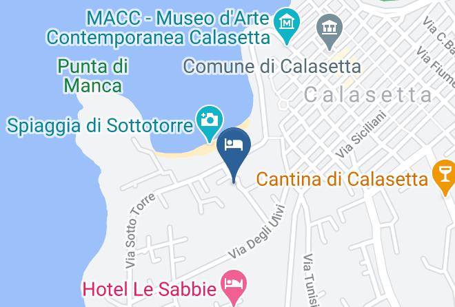 Province Of South Sardinia - Calasetta Residence Maps