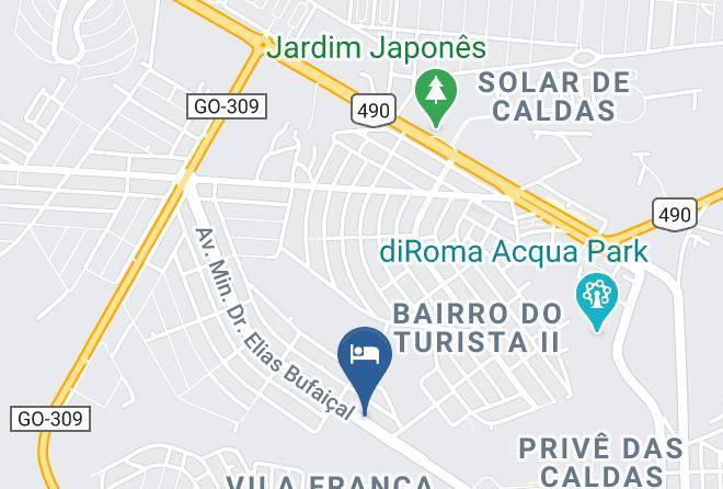 Caldas Novas - Caldas Novas Brasil Tour Maps