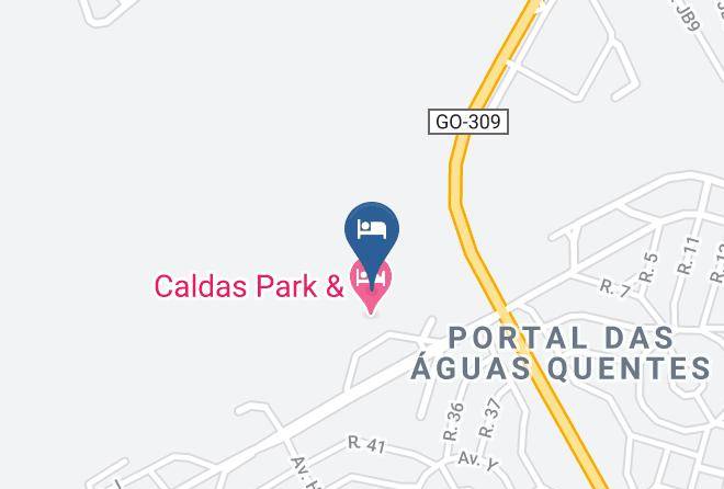 Caldas Novas - Caldas Park & Hotel Vacation Club Maps