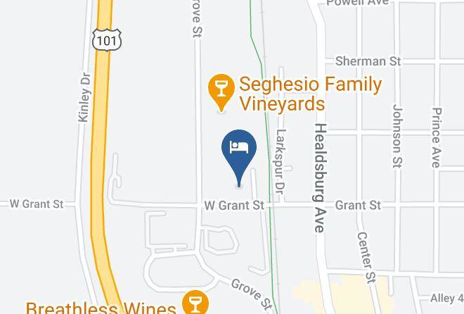 Sonoma - Calderwood Inn Maps