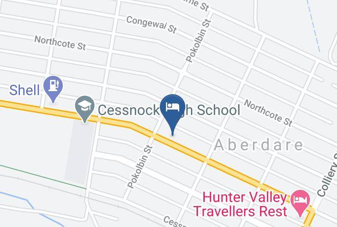 Cessnock - Caledonia Hotel Bottlemart Express Maps