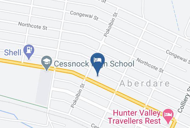 Cessnock - Caledonia Hotel Cessnock Maps