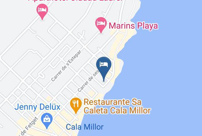 Talayot Hotel By Senator Map