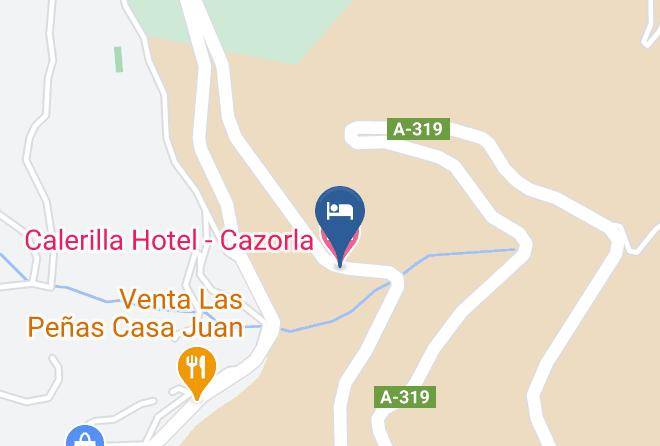 Jaen - Calerilla Hotel Cazorla Maps