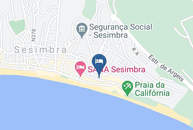 Sesimbra - Cali Holidays Luxury Suites B&b Maps