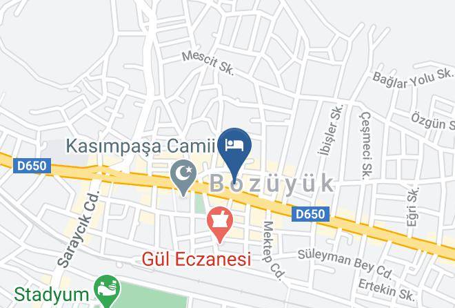 Bozuyuk - Cali Otel Maps