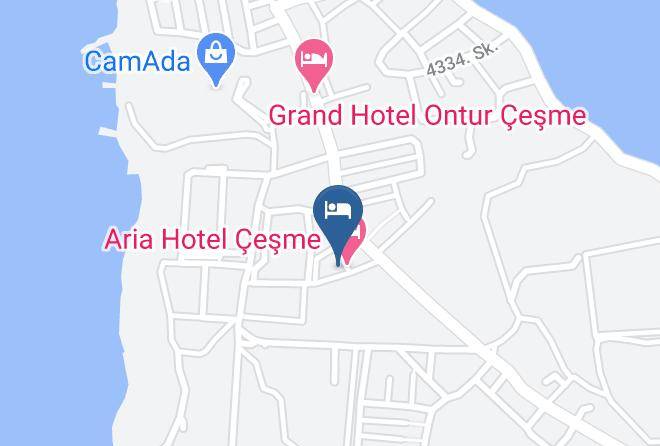 Cesme - Calico Hotel Maps
