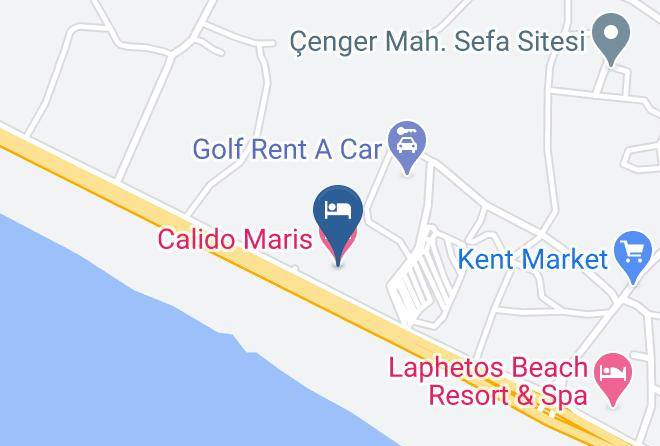 Manavgat - Calido Maris Hotel Maps