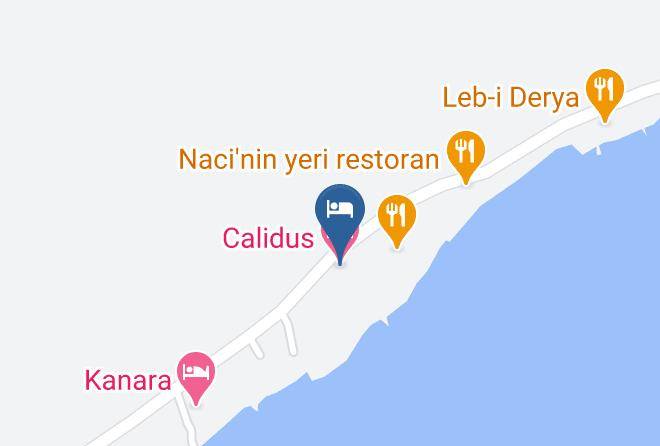 Ayvacik - Calidus Hotel Maps