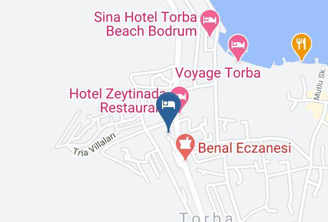 Bodrum - Caliente Bodrum Restoran Maps
