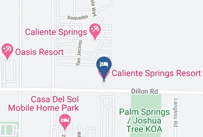 Riverside - Caliente Springs Resort Maps
