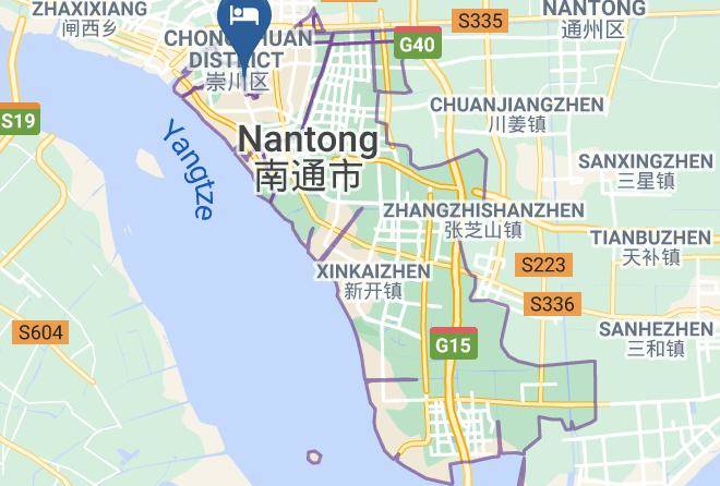 Nantong - California Fashion Hotel Maps
