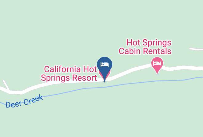 Tulare - California Hot Springs Resort Maps