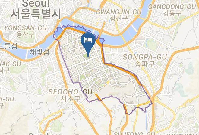 Gangnamgu - California Hotel Maps