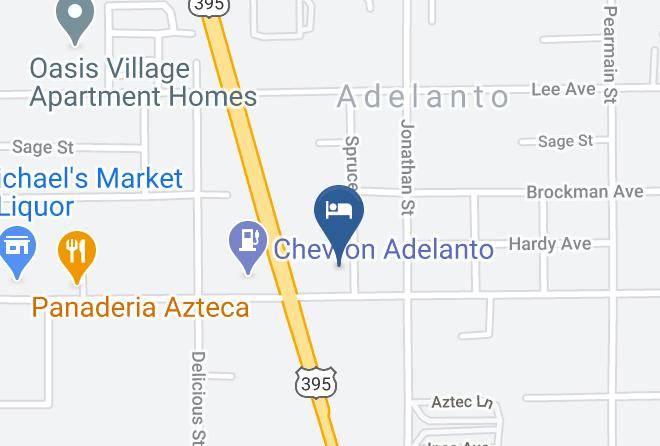 San Bernardino - California Inn Hotel And Suites Maps