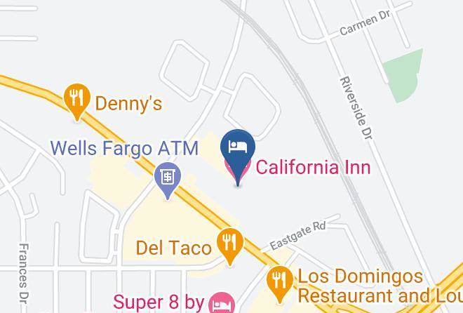 San Bernardino - California Inn Maps