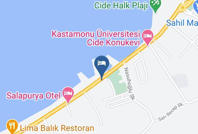 Cide - Calim Pansiyon Maps
