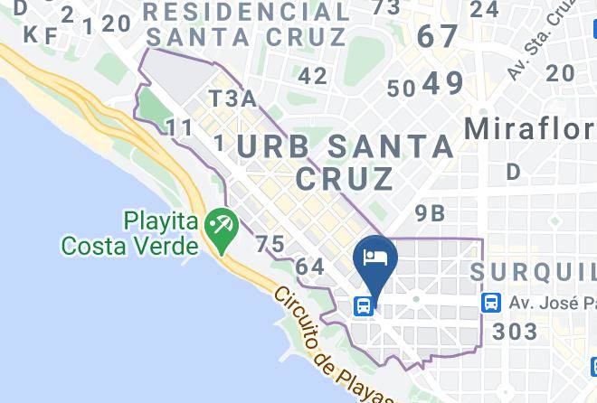 Miraflores - Calima Boutique Hotel Maps