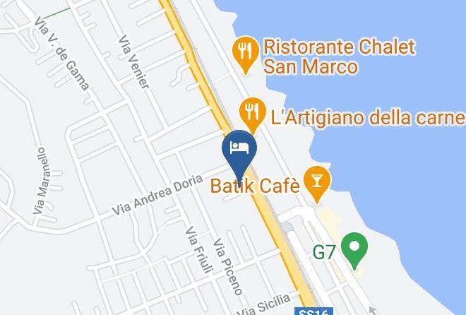 Macerata - Calipso B&b Maps