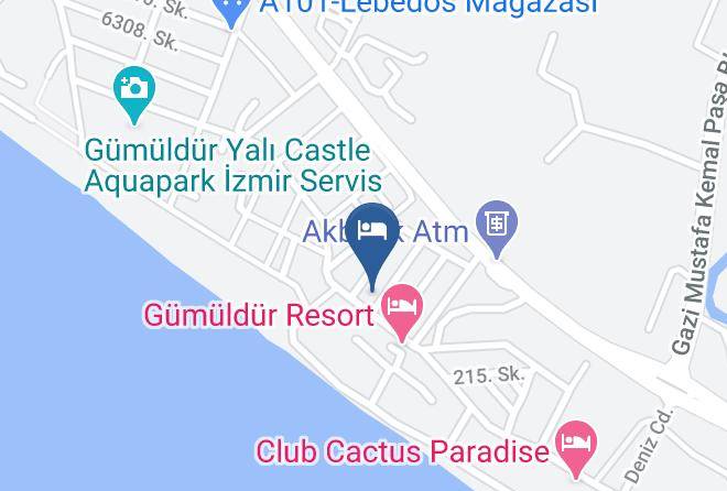 Menderes - Caliskan Motel Maps