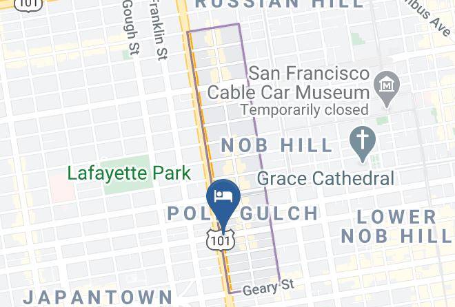 San Francisco - Calista Organic Hotel Maps