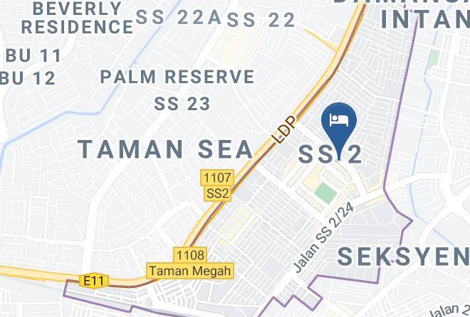 Petaling - Calla Hotel Maps