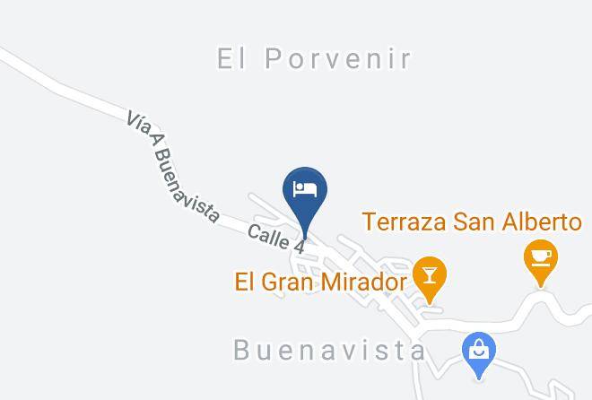 Buenavista - Calle Cuarta Hospedaje Maps