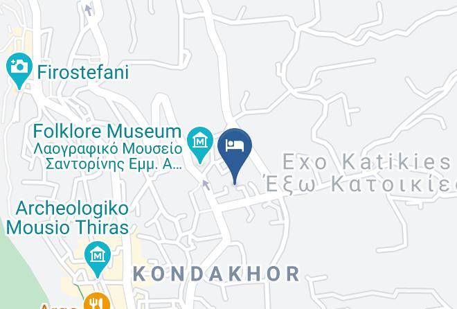Thira - Callia Retreat Suites Maps