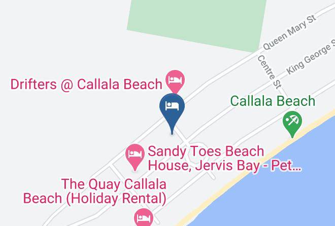 Shoalhaven - Callie's Retreat Callala Beach Professional Holiday Homes Maps