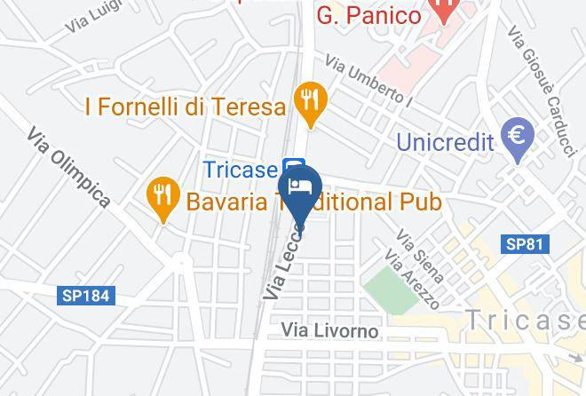 Lecce - Callistos Hotel & Spa Maps