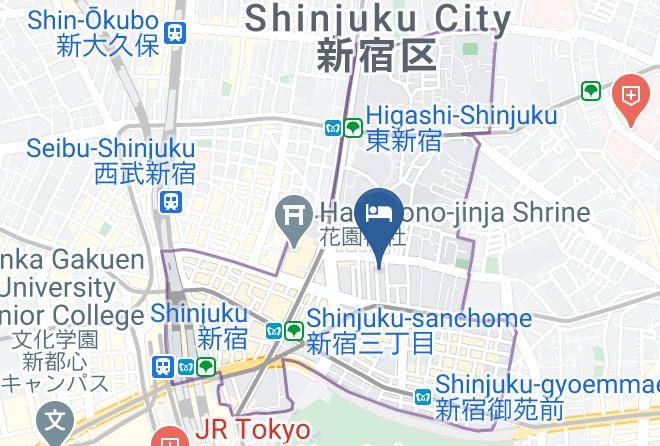 Shinjuku Ward - Calm & Cosy Shinjuku Maps