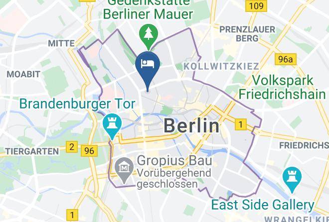 Stadt Berlin - Calma Berlin Mitte Maps
