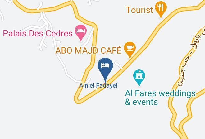 Ech Chouf - Calmera Hotel Maps