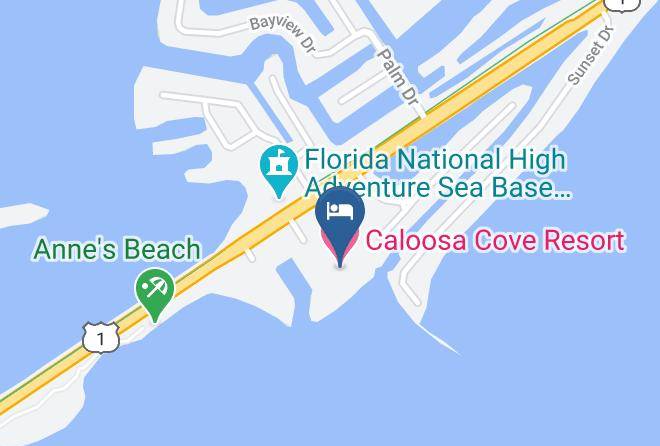 Monroe - Caloosa Cove Resort Maps