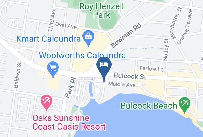 Sunshine Coast - Big4 Caloundra Holiday Park Maps