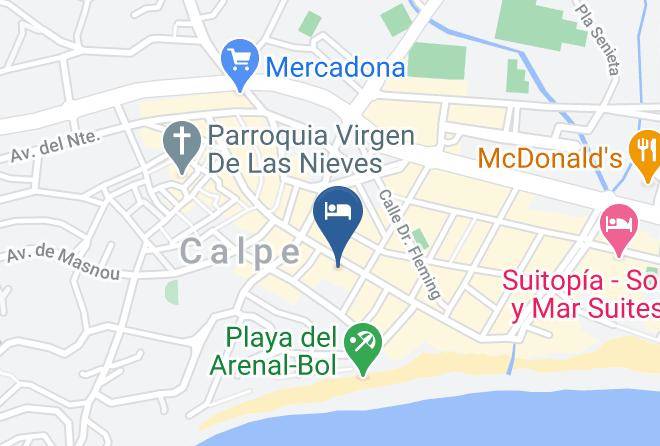 Alicante - Calpe Park Maps