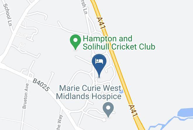 Solihull - Calverts B And B Maps