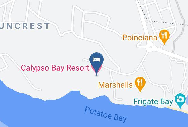 Calypso Bay Resort Map