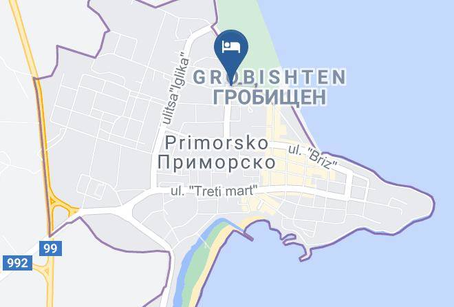 Primorsko - Calypso Blue Maps