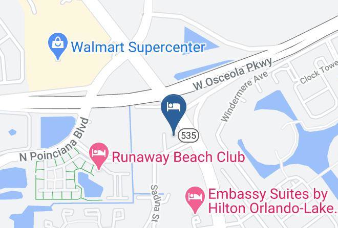 Calypso Cay Resort Map