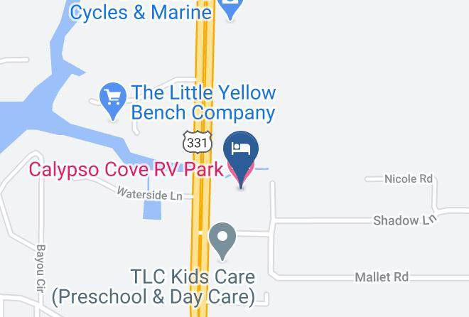 Walton - Calypso Cove Rv Park Maps